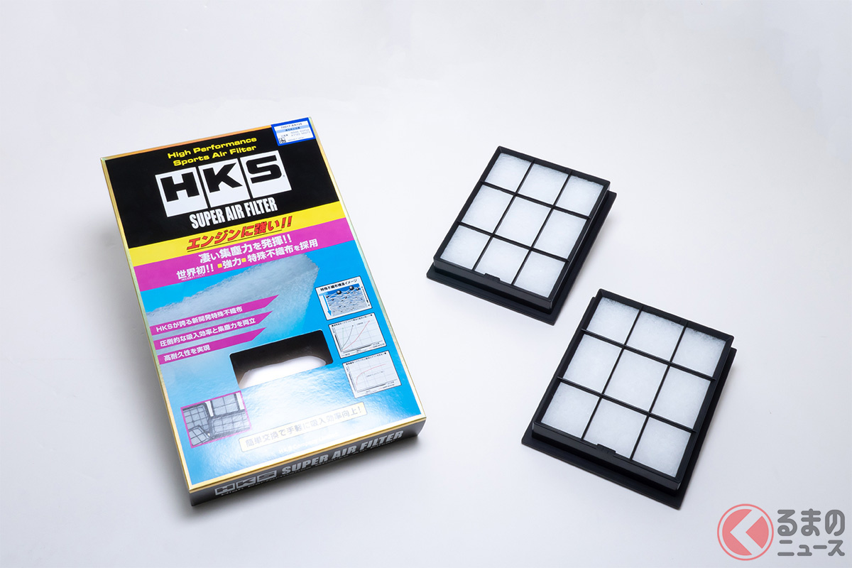 フェアレディZ(RZ34)用に新たに発売されたHKS「スーパーエアフィルター」