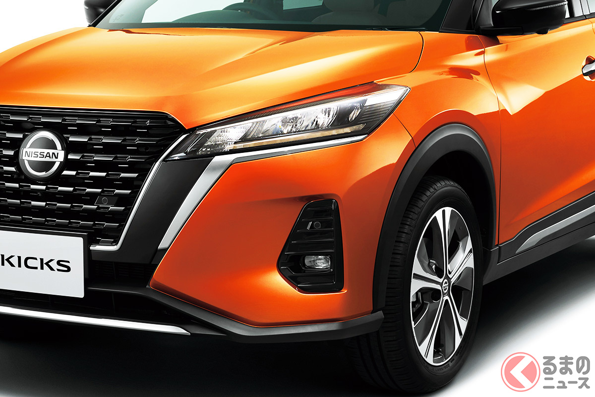 マイナーチェンジした日産のコンパクトSUV「キックス」