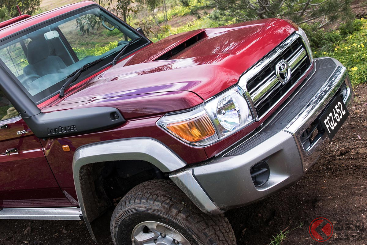 豪でランクル70の新規注文がストップ