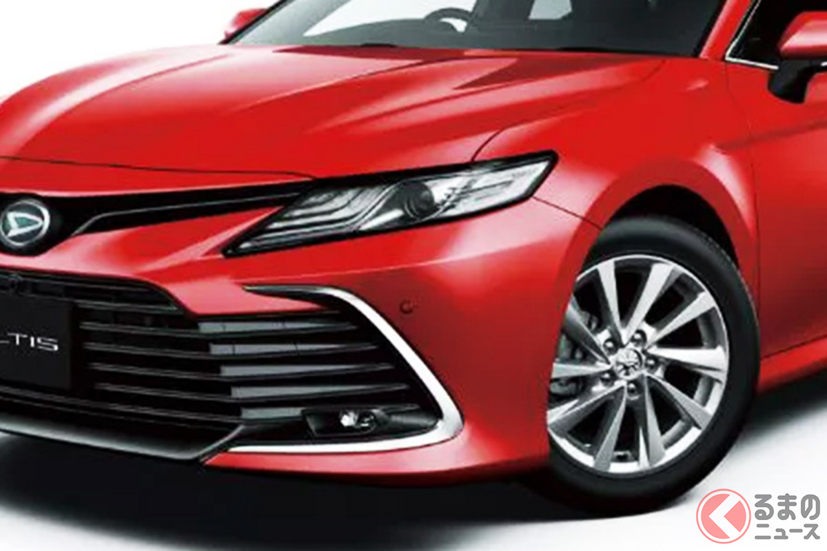 一部改良を受けたダイハツ「アルティス」