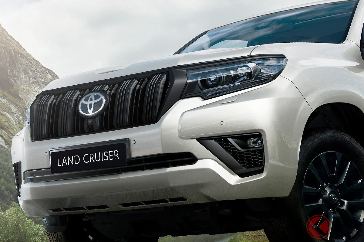 黒グリルが精悍なトヨタ「ランドクルーザー TECエディション」