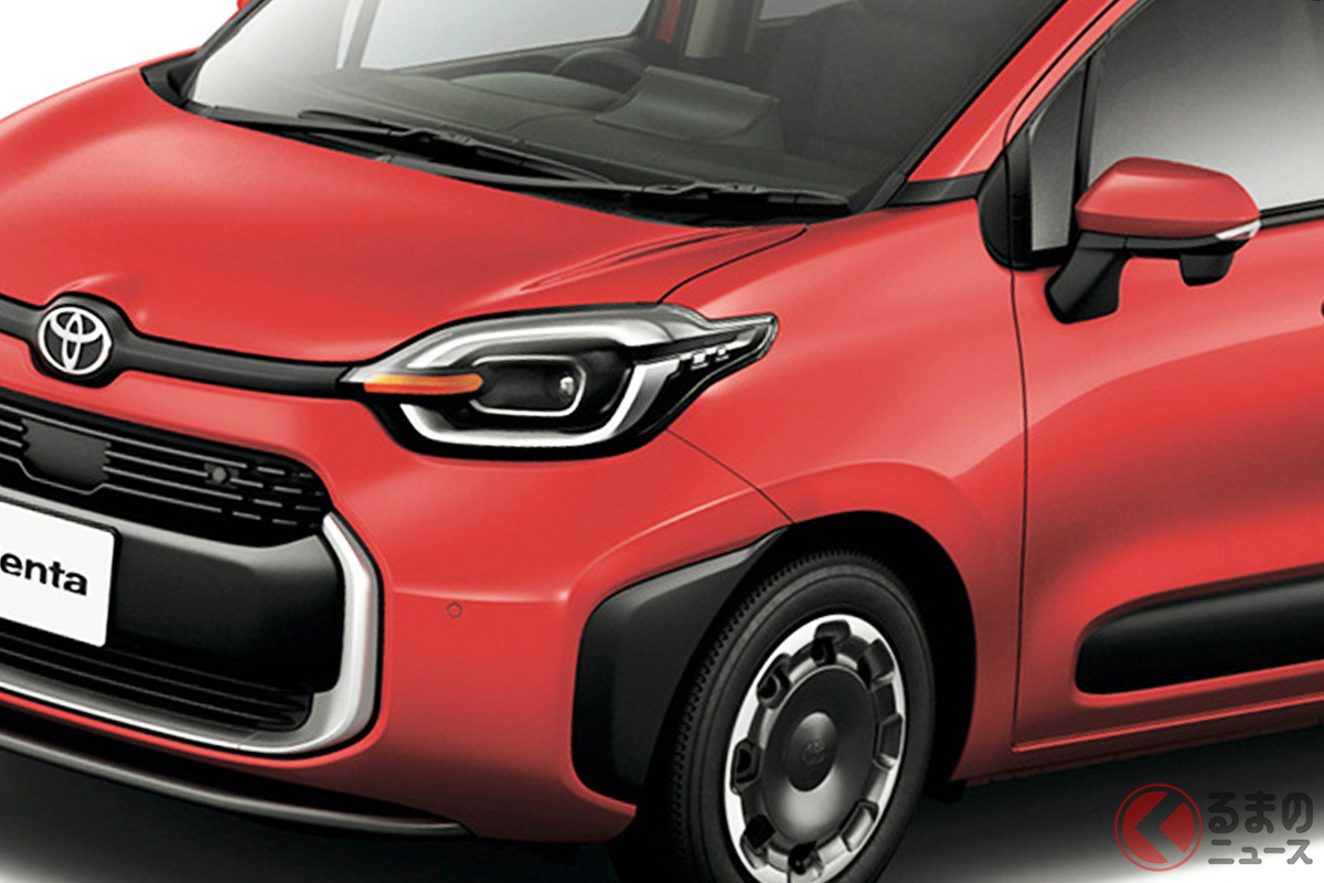 ウッディ強調!? なトヨタ新型「シエンタ」アウトドア仕様初公開!(画像は新型モデルの通常仕様)