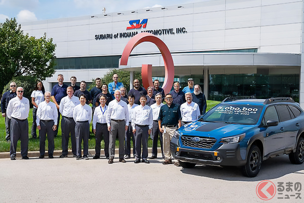 500万台目に製造となった「アウトバック ウィルダネス」