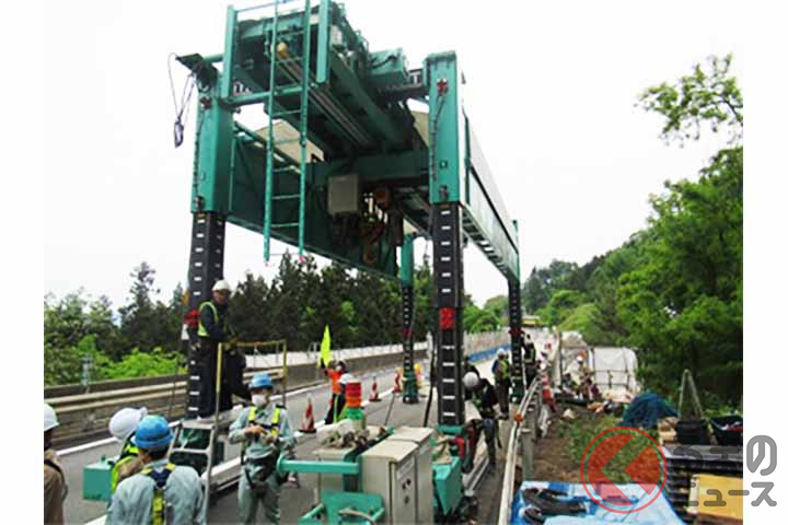 床版取替工事のイメージ(画像:NEXCO東日本)