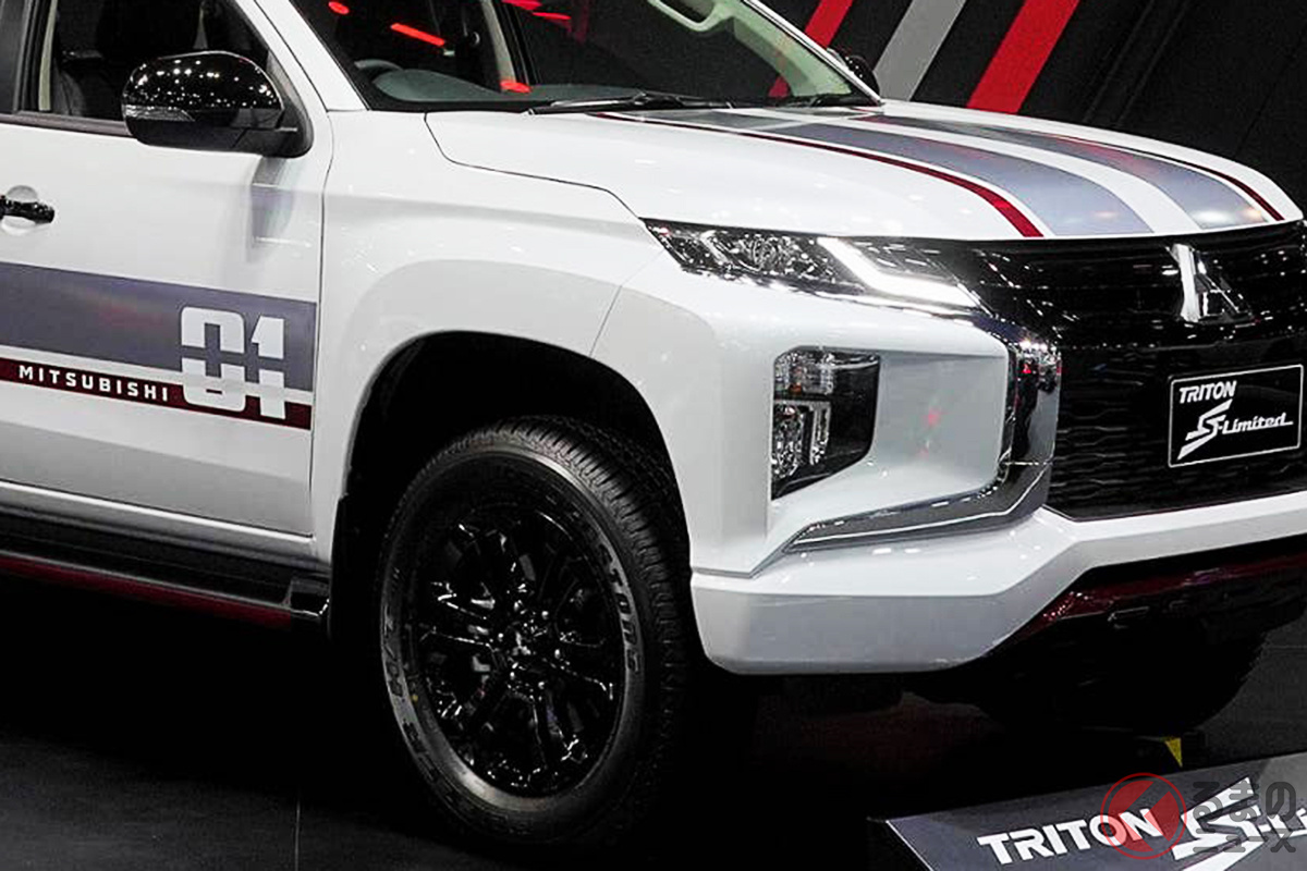 タイで発表された三菱「トライトン Sリミテッド」