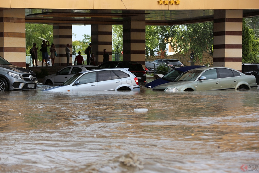 台風は強風だけじゃなく「冠水」の恐れも…（画像はイメージ）