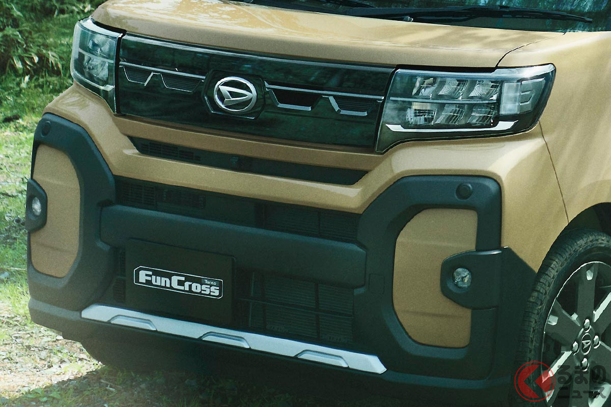 SUVテイストのダイハツ新型「タント ファンクロス」