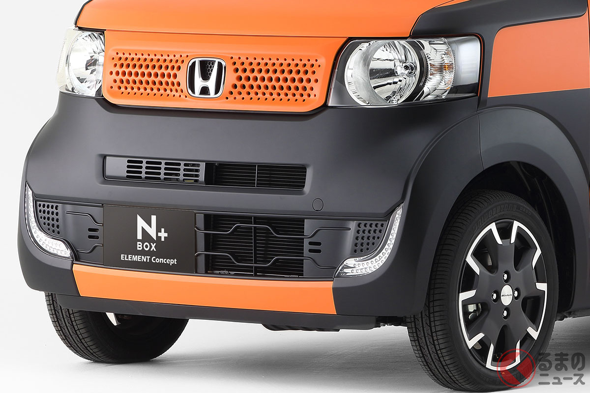 出たら爆売れ間違いなしのSUV風「N-BOX」! 写真はホンダが参考出品したSUV仕様のN-BOX「N-BOX+ エレメントコンセプト」
