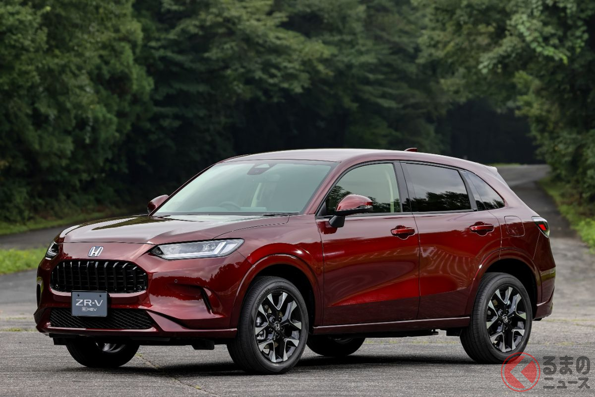先行予約が開始されたホンダ新型「ZR-V Z」(e:HEV/AWD)
