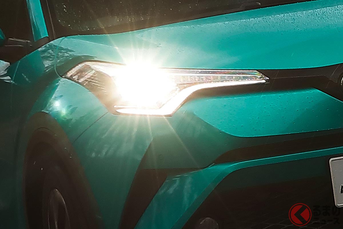 LEDを使用したライトが眩しさの原因?