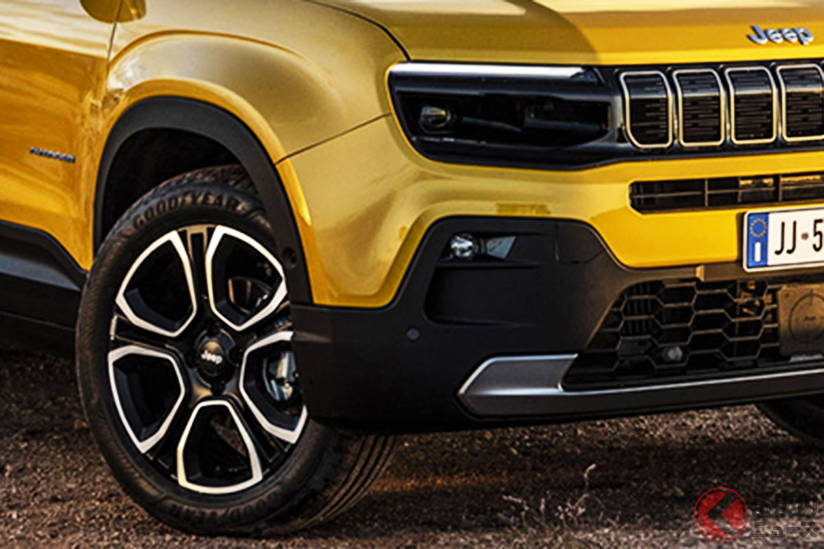 日本導入予定!小型EVの新型ジープ「アベンジャー」