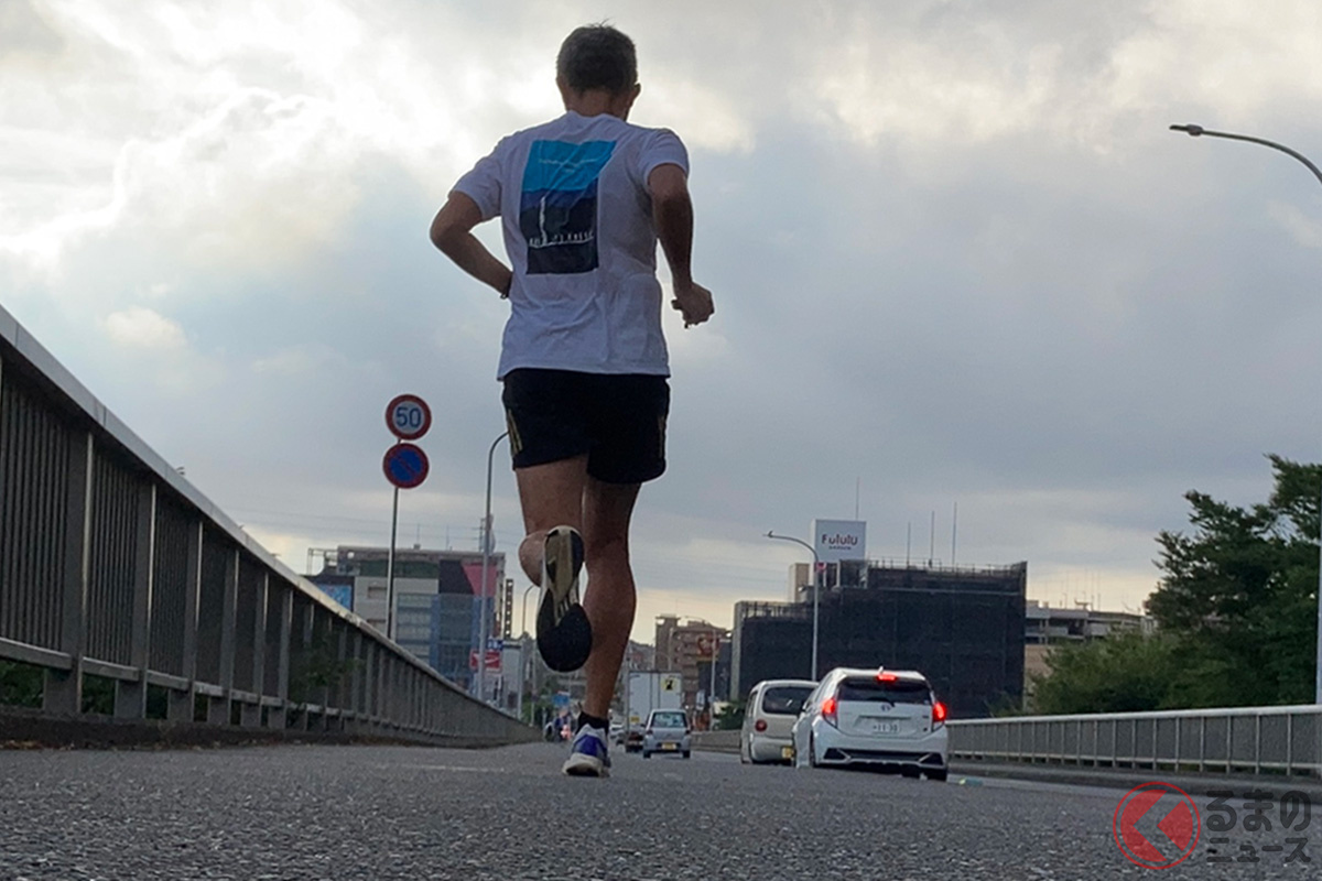 ランナーが車道走るのは問題ないのか?(画像はイメージ)