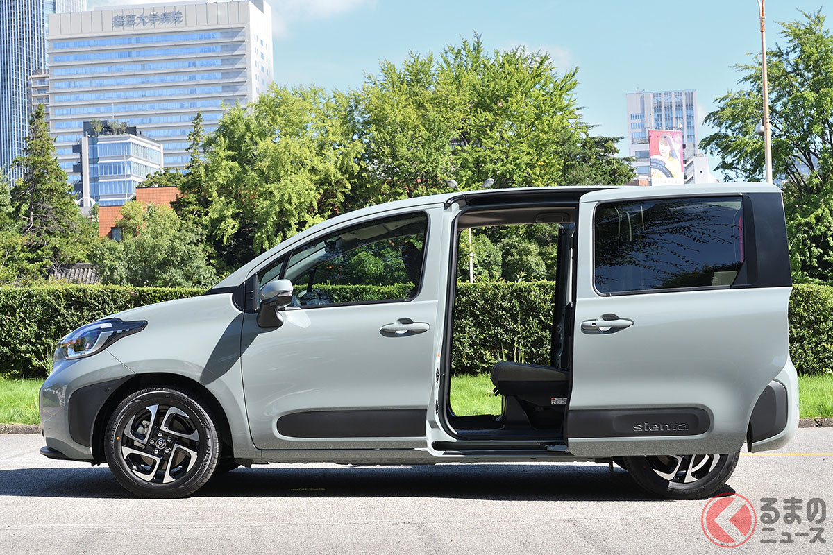 ミニバンで人気のトヨタ「シエンタ」
