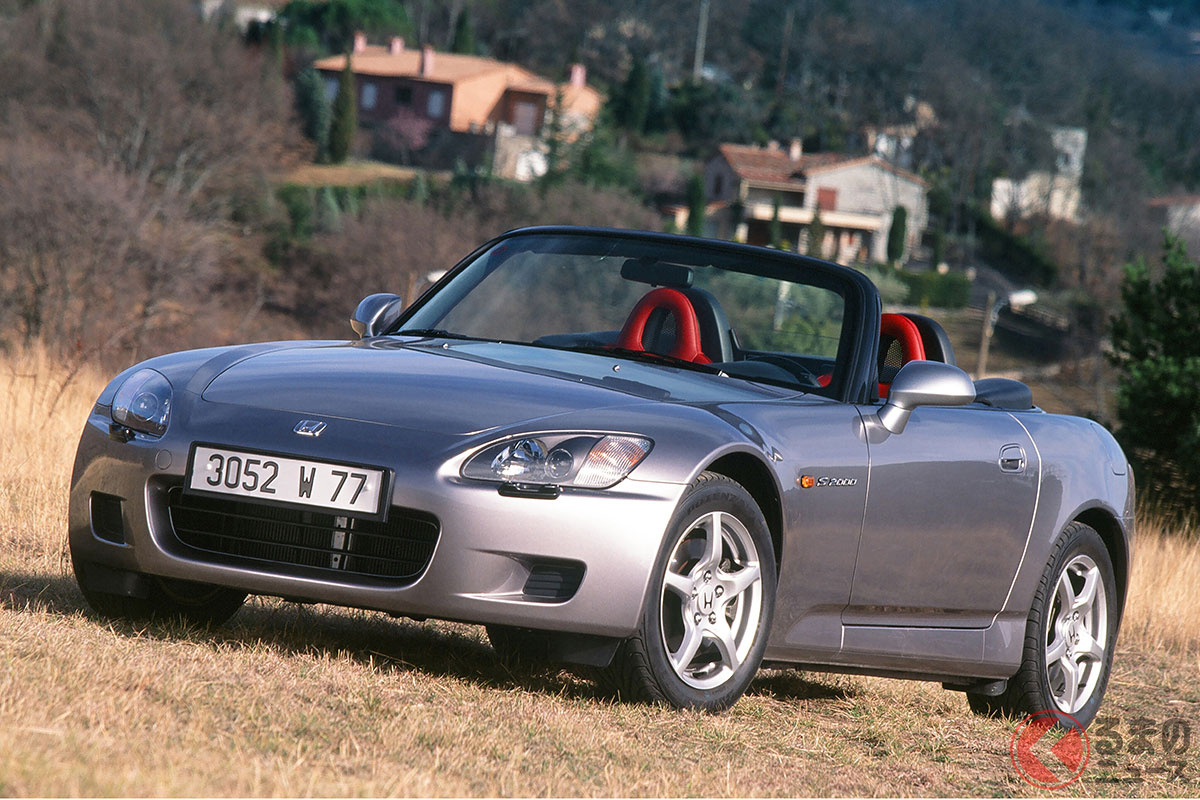 ホンダの2シーターFRオープンスポーツカー「S2000」