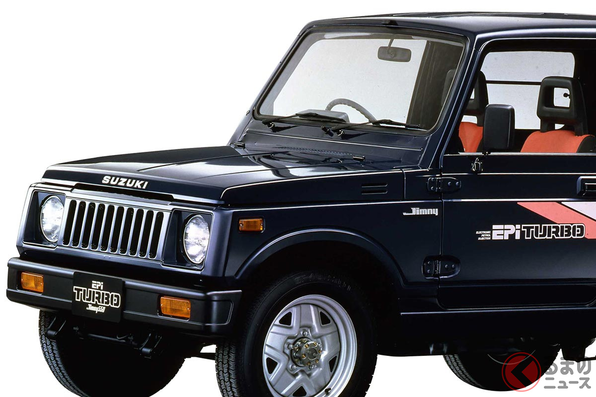 丸目がレトロな2代目ジムニー