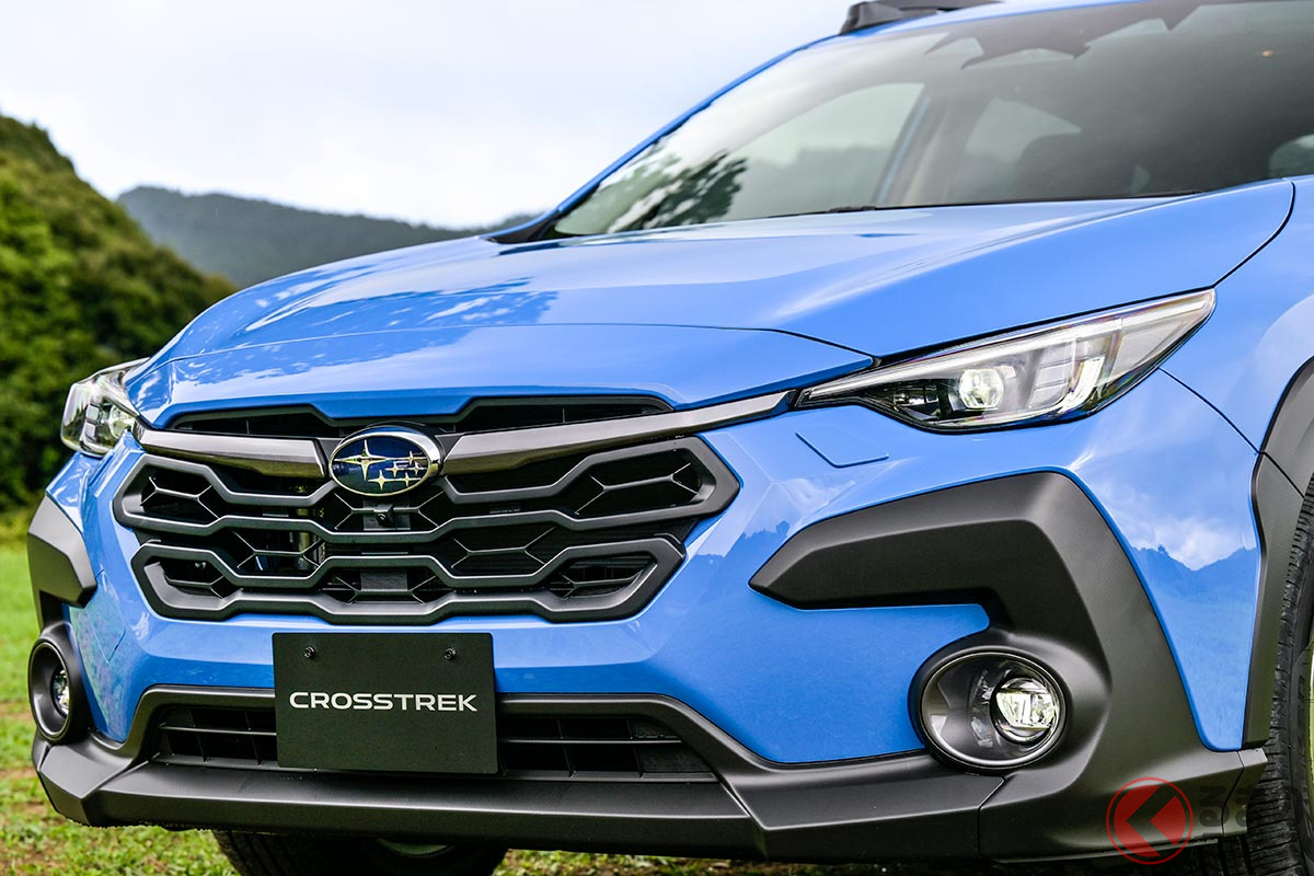 「XV」の後継車として世界初公開されたスバル新型「クロストレック」