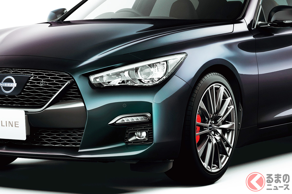 改良を受けた日産「スカイライン」