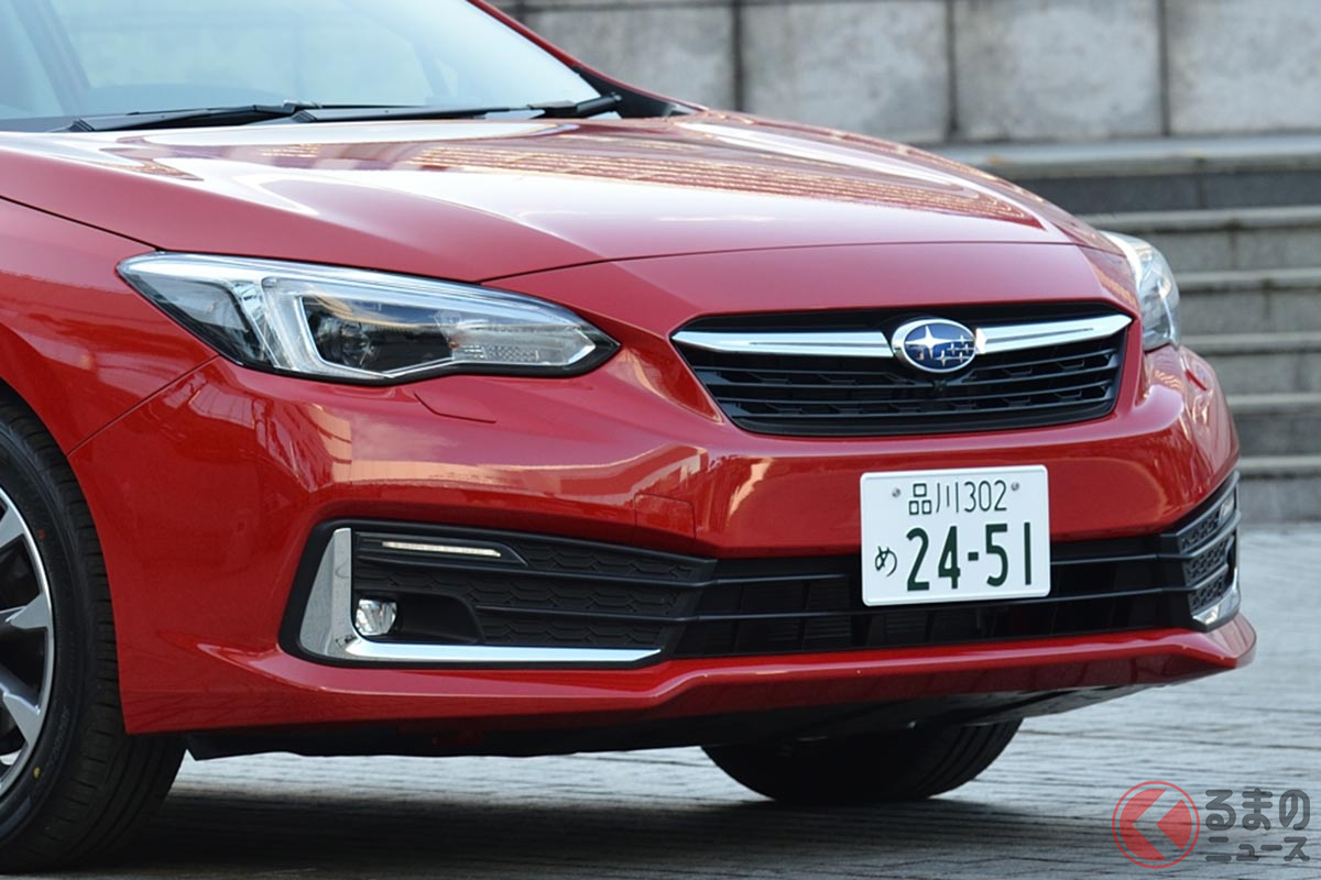 2022年12月に生産終了するスバル「インプレッサスポーツ」(写真はAWD車)