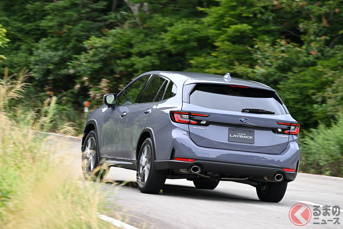 新型クロスオーバーSUVのスバル「レヴォーグ レイバック」
