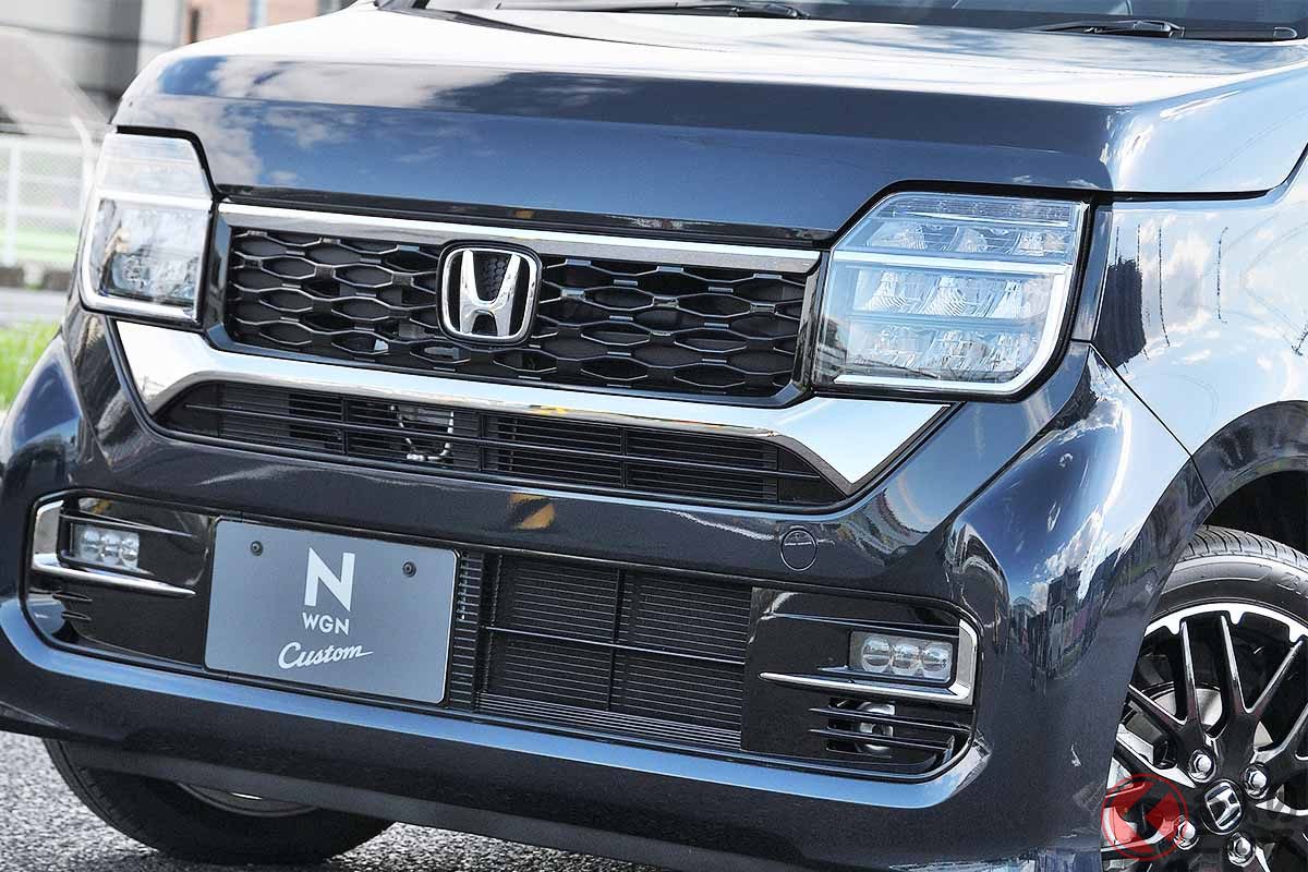 フェイスが変わった「N-WGN Custom」