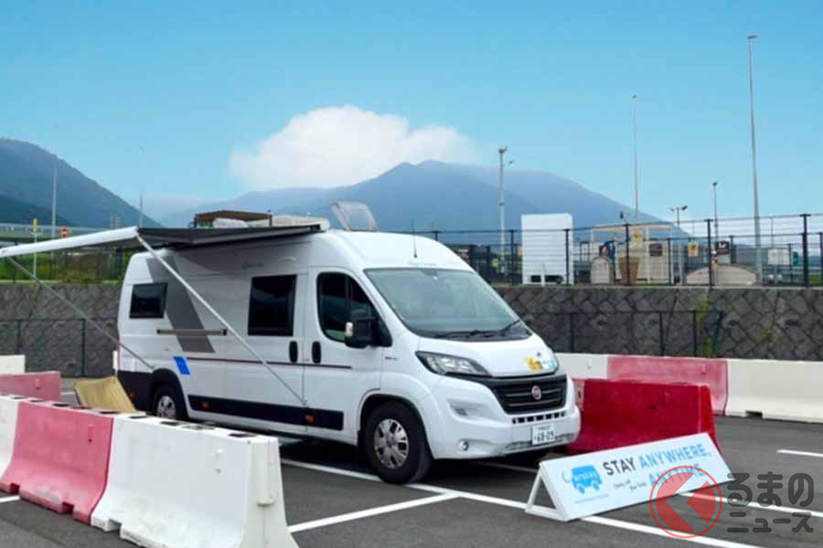 「RVステーション鈴鹿PA」利用イメージ(画像:Carstay)