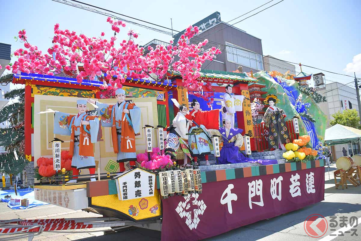 新庄まつりの山車（画像：新庄市）