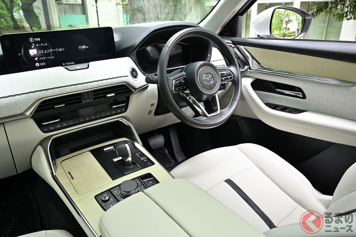 レクサス超えな新型「CX-60」高級すぎる「プレミアムモダン」な空間とは