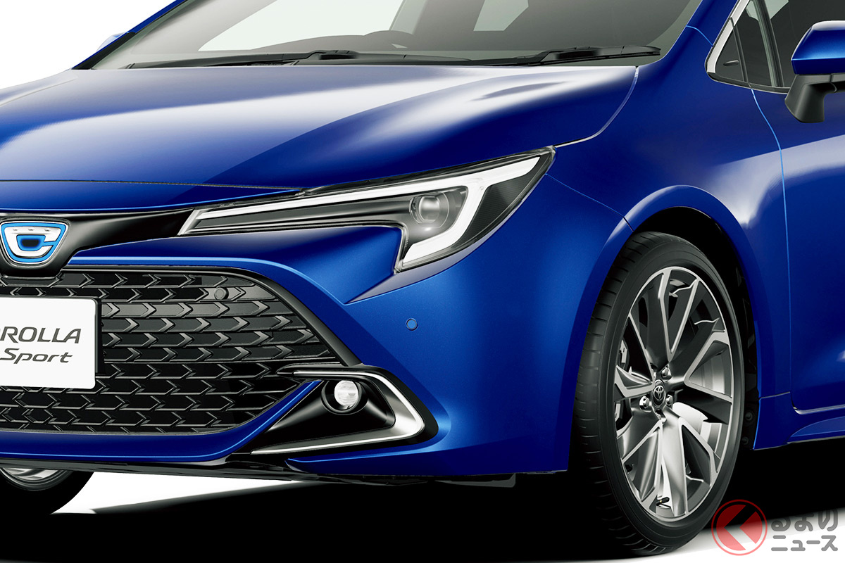 一部改良したトヨタ「カローラ スポーツ」