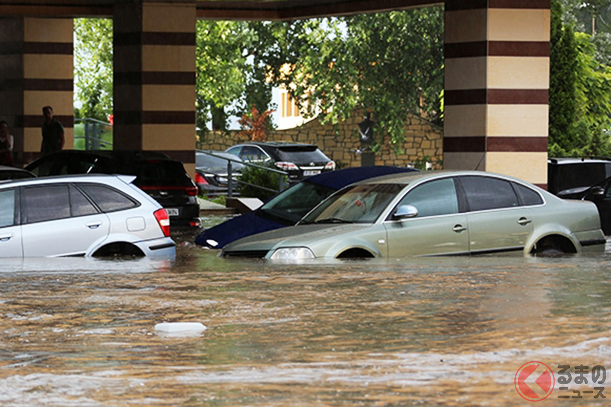 愛車が「水没…」 予期せぬ「自然災害」への備えとは(画像はイメージ)