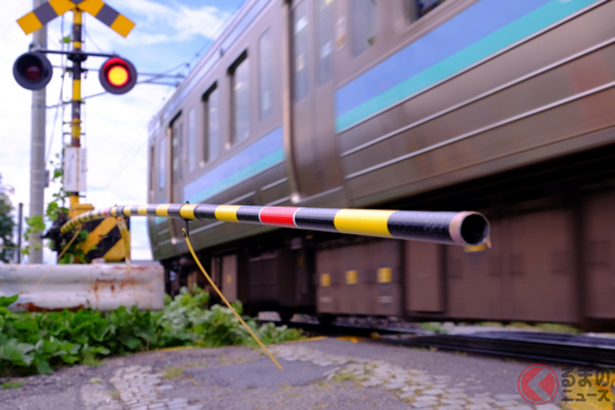 踏切の「無理な横断」その危険性は(画像はイメージ)