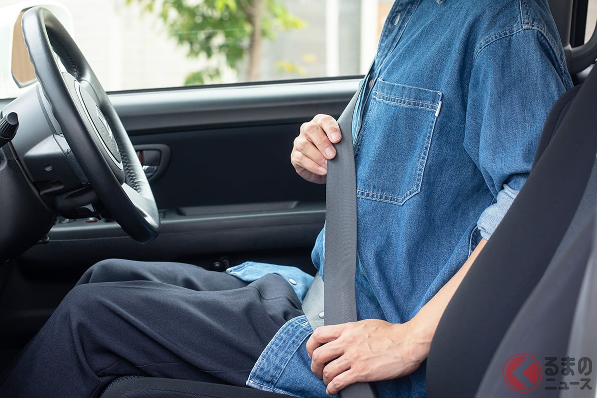 シートベルトはすべての席で着用しなくてはならない