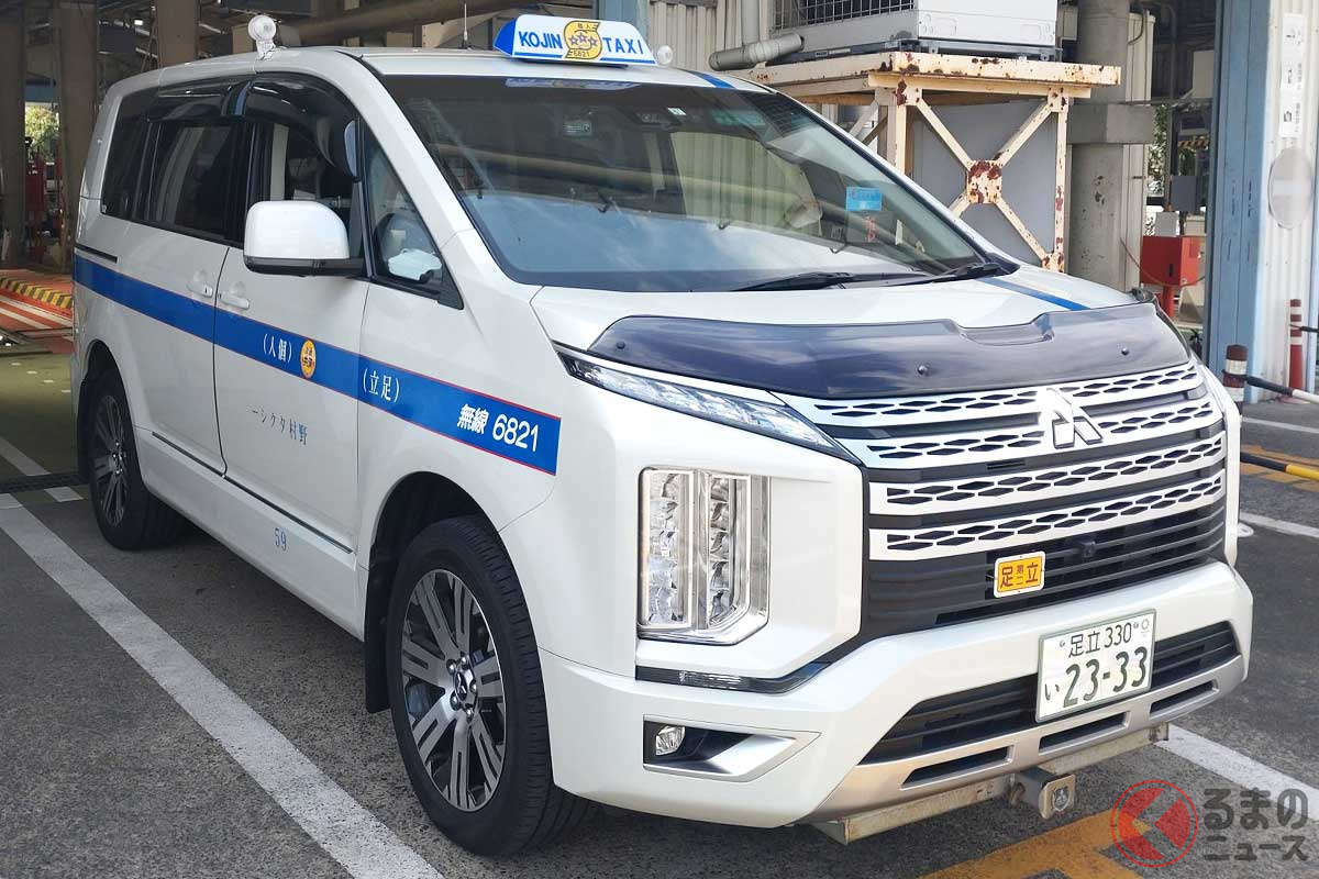 公私共にデリカ愛用のユーザーに聞く魅力とは(写真提供:キャントレタクシー(@Thomas_beat)氏)