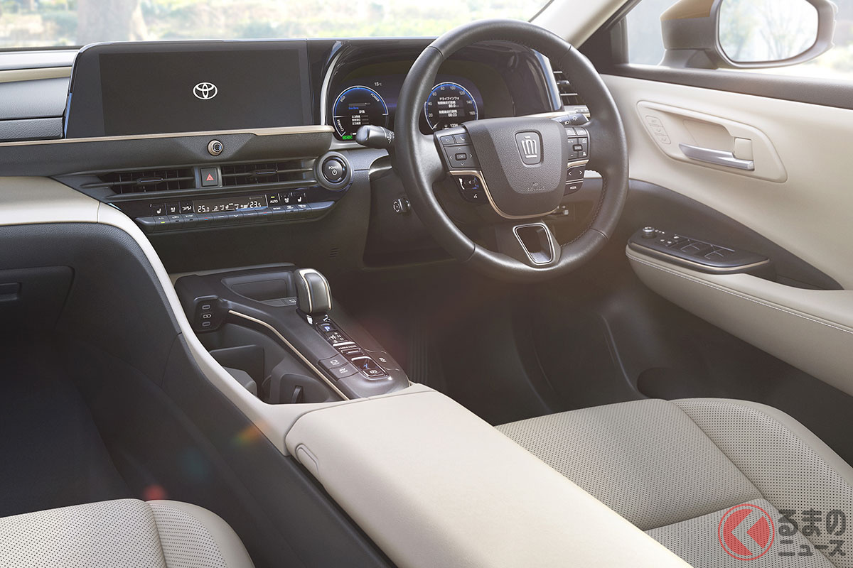 モダンに生まれ変わるも「おもてなし」の心は変わらず!? トヨタ 新型(16代目)「クラウン クロスオーバー」のインテリア