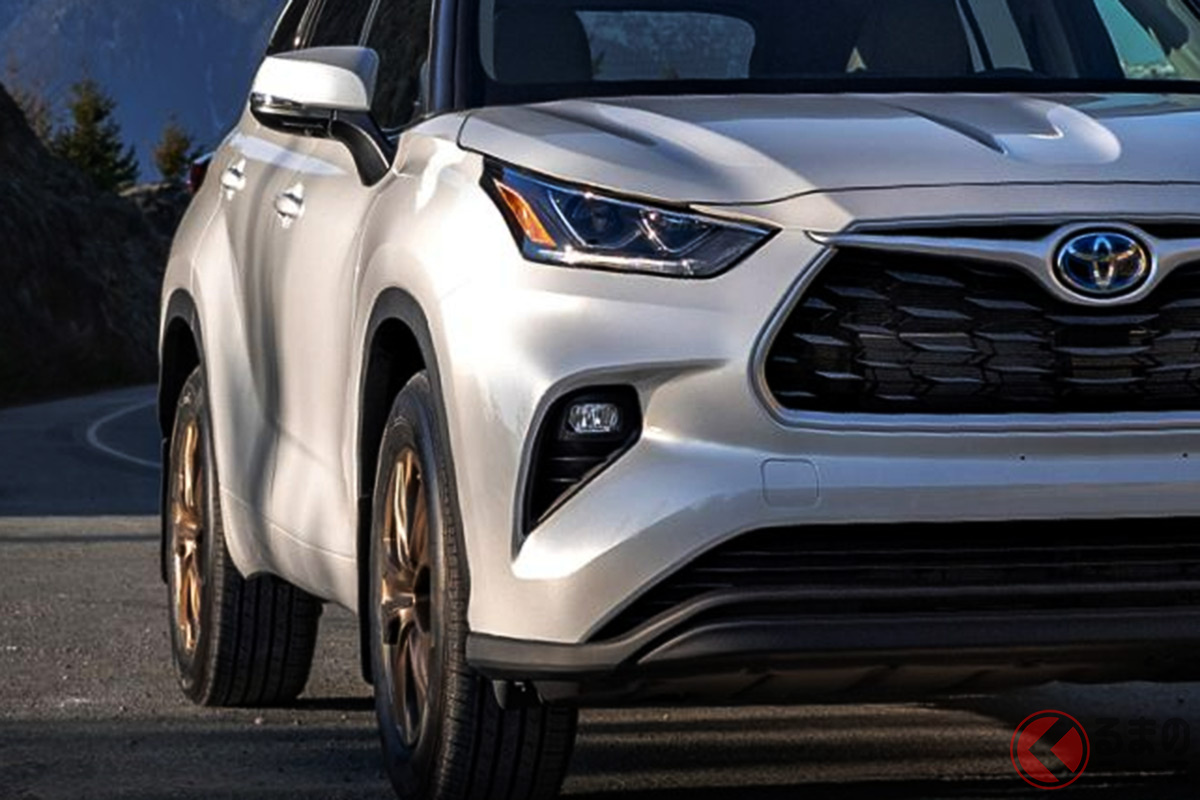 カナダで2023年モデルが登場したトヨタ「ハイランダー」