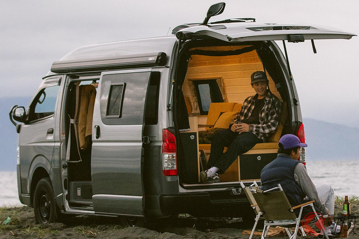 トヨタ「ハイエース」ベースのキャンピングカー「TAMA」