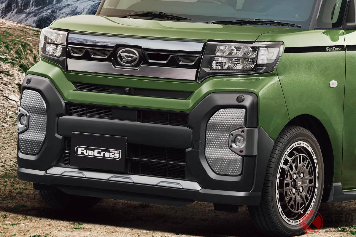 タフギア感高めたダイハツ新型「タントファンクロス」のカスタム