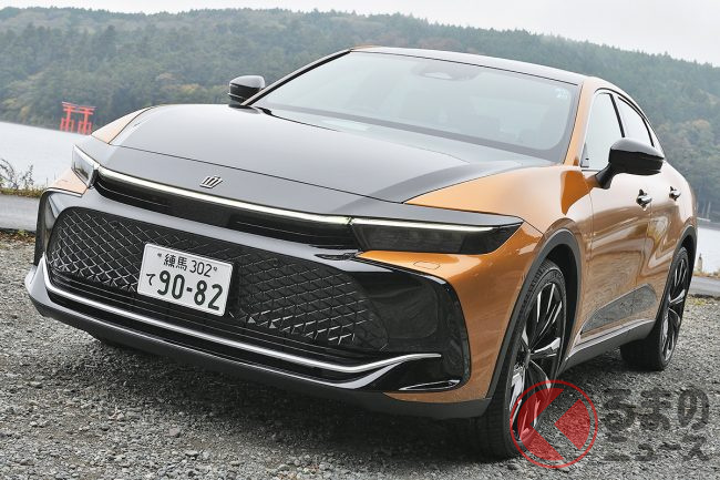 実物は カッコイイじゃん 戸惑いも多かったトヨタ新型 クラウン 納車スタートでsnsの声も盛り上がる くるまのニュース 実物は カッコイイじゃん 戸惑いも多かったトヨタ新型 クラウン 納車スタートでsnsの声も盛り上がる くるまのニュース