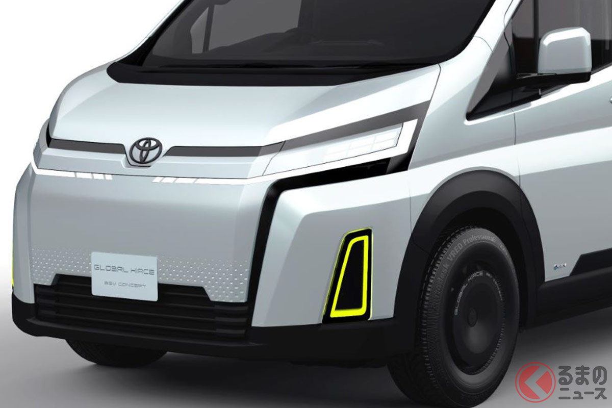 まさかの次期ハイエース? 「グローバル ハイエース BEV コンセプト」を世界初公開