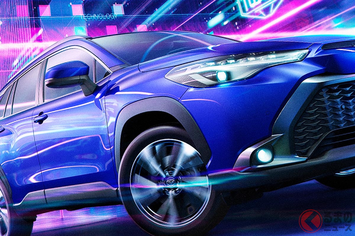 一部改良を受けたトヨタ新型「カローラクロス」