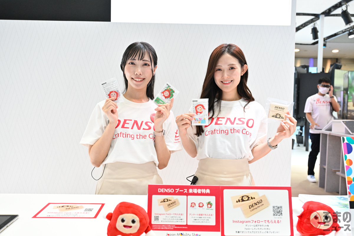 来場者特典としてSNSフォローやアンケートを回答した方にノベルティも用意