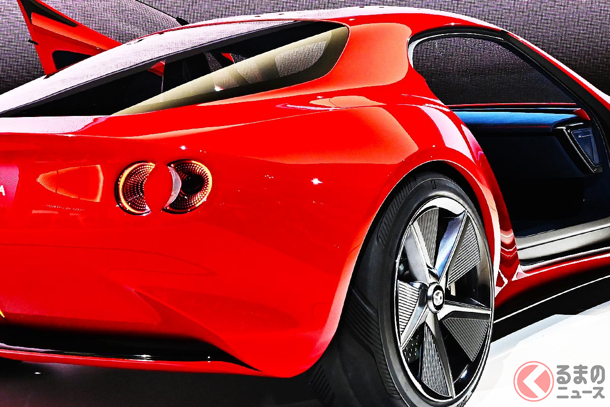 シンプルな「美しさ」に驚く! マツダ 新型ロータリースポーツカー「アイコニックSP」