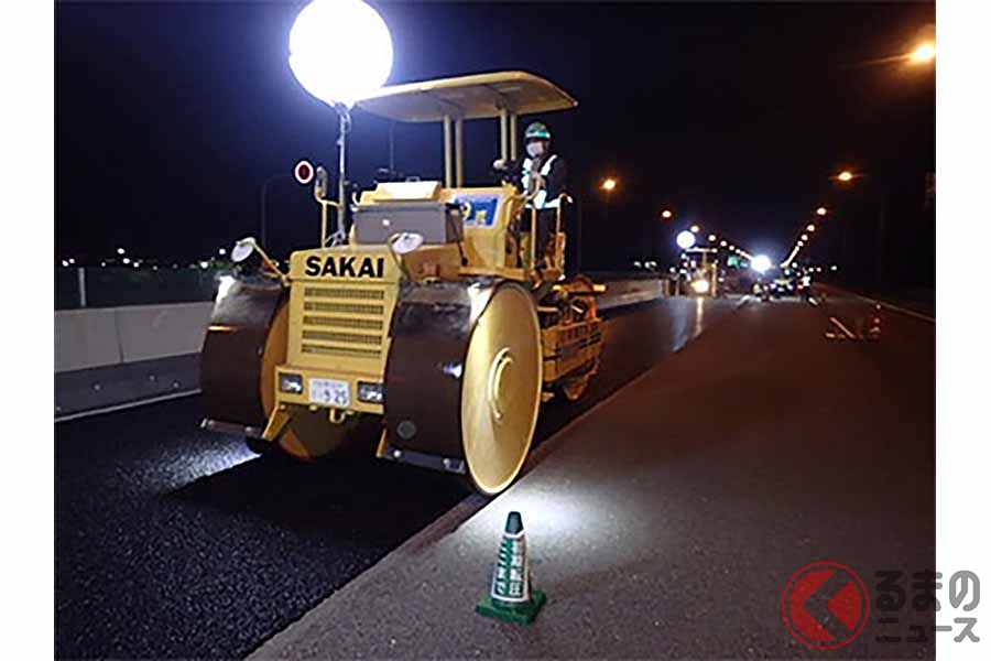 舗装補修工事のイメージ(画像:NEXCO西日本)