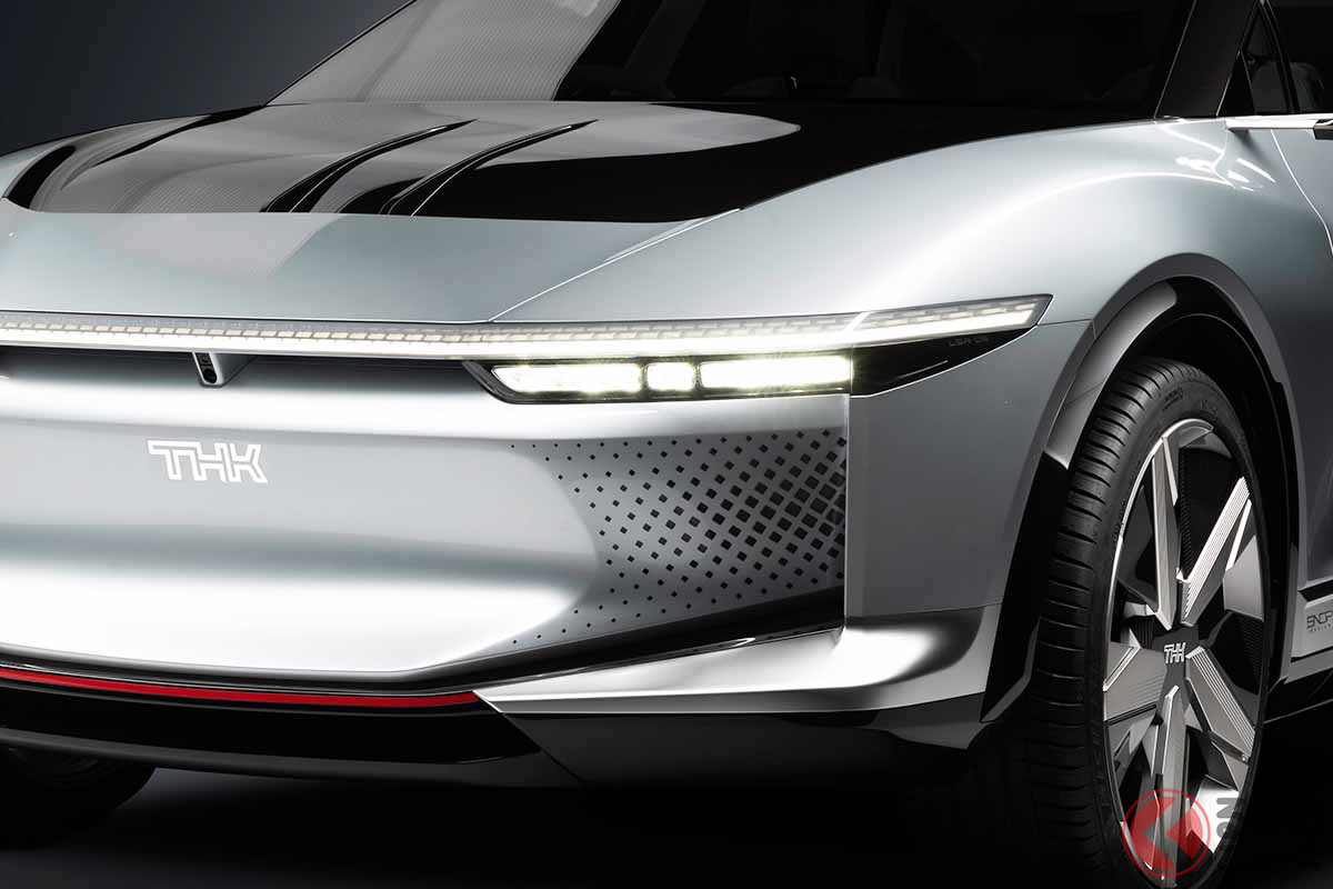 THKがJMSに出展するクロスオーバー4シーターEVクーペ「LSR-05」