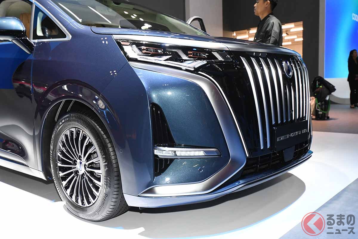 BYDの大型ミニバン「デンザD9」
