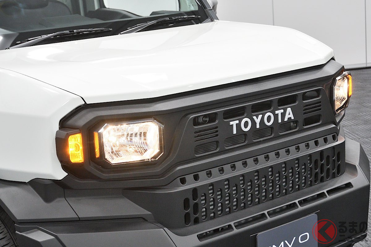 「TOYOTA JMS PROLOGUE」で公開された「IMV0」の実車