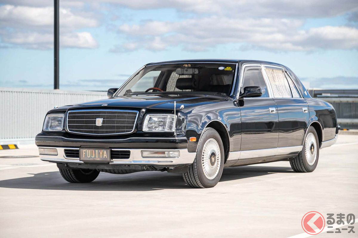 旧式 トヨタ センチュリー 高騰中 海外で 割高取引 も増加 トヨタ 最高級 セダンは 投資 になる V12 搭載モデル 豪で落札 くるまのニュース 旧式 トヨタ センチュリー 高騰中 海外で 割高取引 も増加 トヨタ 最高級 セダンは 投資 になる V12 搭載モデル 豪で落札 くるまのニュース