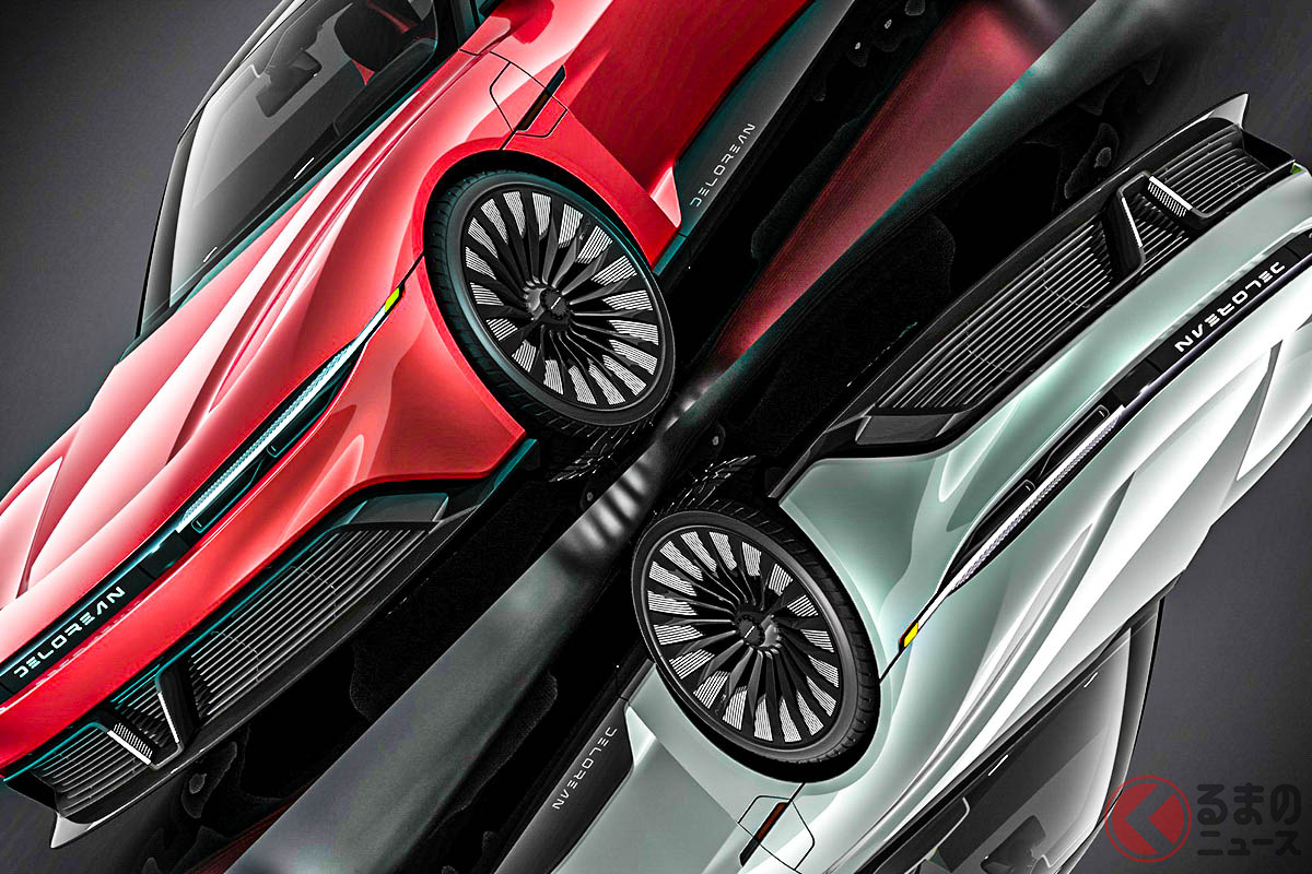 予約受注を受け付けているデロリアン新型「Alpha5」