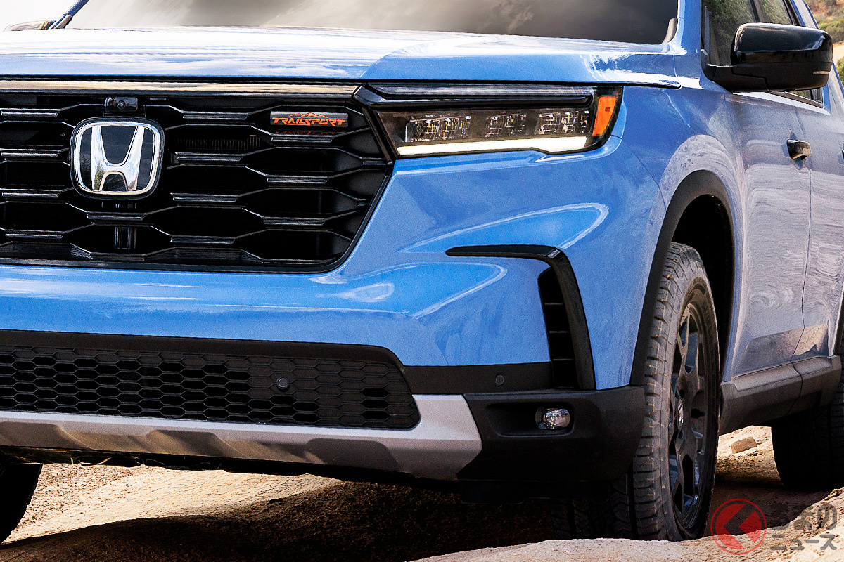 ホンダ新型「パイロット トレイルスポーツ」が悪路を走破!