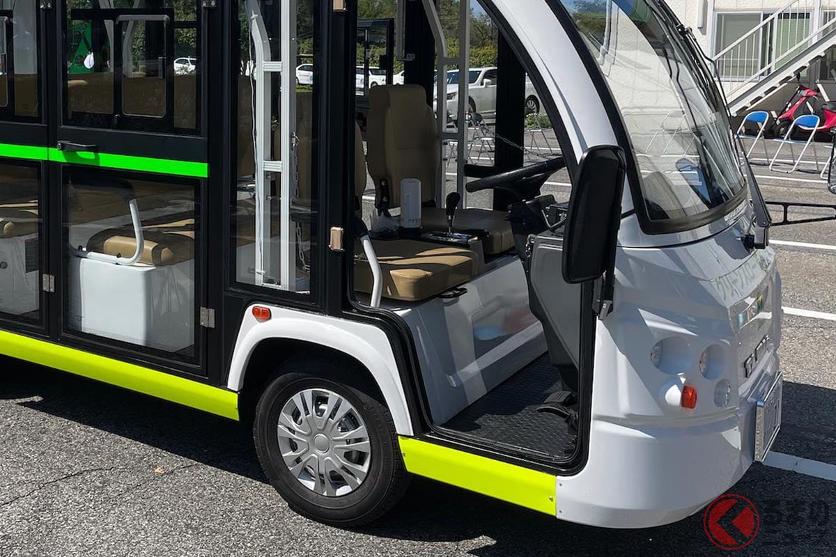 無料で乗れる松戸市のグリーンスローモビリティ