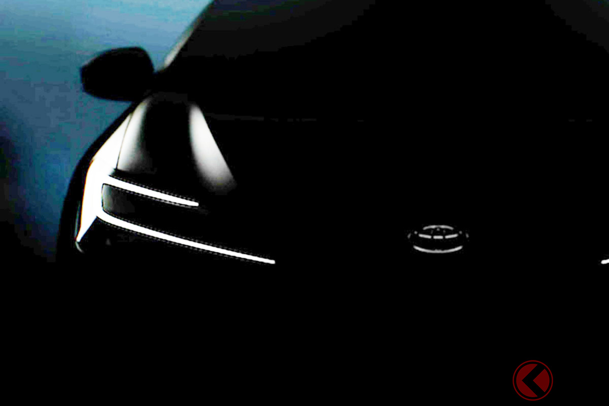 トヨタが11月11日に公開した新型「プリウス」のティザー画像